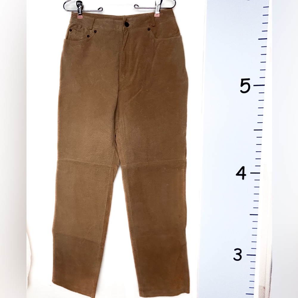 Chadwick's‎ Beige Tan Leather Riding Pants Women's Size 8 NWT